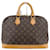 Louis Vuitton Monogramissime Bowling Monogram Canvas e Exotics Marrone Tela