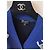 Chanel Kaschmir-Cardigan Marineblau CC-Logo - Ansicht 2