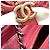 Borsa a tracolla Chanel Gabrielle de Small Hobo Chain Rosa Rosso - vista 7