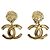 Orecchini Chanel Vintage Gold Clip D'oro