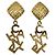 Orecchini a clip dorati Chanel D'oro