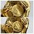 Orecchini a clip dorati Chanel D'oro - vista 4