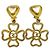 Orecchini Chanel Vintage Gold Clip