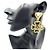 Orecchini Chanel Vintage Gold Clip - vista 2