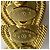 Orecchini Chanel Vintage Gold Clip - vista 3
