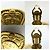 Orecchini Chanel Vintage Gold Clip - vista 4