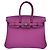 Hermès Borsa Hermes Birkin 25 in viola Porpora