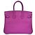Hermès Borsa Hermes Birkin 25 in viola Porpora - vista 2