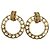 Timeless Orecchini a clip Chanel Vintage D'oro