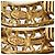 Timeless Orecchini a clip Chanel Vintage D'oro - vista 4