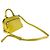 Gancini Borsa a mano/Borsa a tracolla in pelle gialla Salvatore Ferragamo Giallo - vista 11