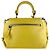 Gancini Borsa a mano/Borsa a tracolla in pelle gialla Salvatore Ferragamo Giallo - vista 3
