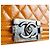 Borsa a tracolla Chanel Boy in pelle arancione - vista 11