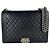 Borsa a tracolla Chanel Boy in agnello Large Nero