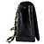 Borsa a tracolla Chanel in agnello nero - vista 2