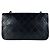 Borsa a tracolla Chanel in agnello nero - vista 3