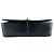 Borsa a tracolla Chanel in agnello nero - vista 4