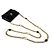 Chanel Pochette aus schwarzem Leder - Ansicht 10