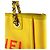 Borsa CHANEL Deauville PM in tela Rosa Giallo - vista 6