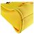 Borsa CHANEL Deauville PM in tela Rosa Giallo - vista 9