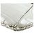 Borsa a mano in pelle goffrata Off-White Prada Bianco sporco - vista 8