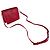 Borsa a Spalla Mini Cassette in Pelle Bottega Veneta Rosso - vista 10