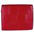 Borsa a Spalla Mini Cassette in Pelle Bottega Veneta Rosso - vista 3