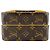 Borsa a tracolla Louis Vuitton Marrone Monogram Monogramma - vista 4