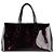 Borsa Louis Vuitton Monogram Vernis Wilshire PM Bordò - vista 3
