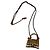 Balenciaga Collana con Pendente Hourglass D'oro