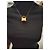 Balenciaga Collana con Pendente Hourglass D'oro - vista 4