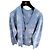 Chanel Hellblaues Kaschmir-Cardigan-Set