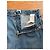 Abeille Dior Blaue Denim Cargo-Jeans - Ansicht 7