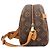 Borsa a Spalla Louis Vuitton Blois Monogram Marrone - vista 4