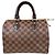 Borsa Louis Vuitton Speedy 25 Damier Marrone