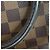 Borsa Louis Vuitton Speedy 25 Damier Marrone - vista 17