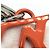 Louis Vuitton Orange and Silver Keyring Silvery - view 4