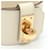 Bracelet Kelly Twist Hermès en Nata Golden Yellow Doré Jaune  - vue 3