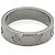Anello Louis Vuitton LV Mosaic Thin Band Ring Argento - vista 2