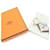 Hermès Hermes Scarf Ring Double D Sellier Red Golden  - view 5