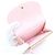 Monedero Monogram Empreinte Louis Vuitton Rosa - vista 3