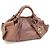 Borsa Loewe Nappa Aire Marrone Rosa
