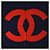 Chanel Seidenschal mit Coco Mark Muster Marineblau - Ansicht 6