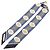 Foulard Hermès Twilly LIFT PROFILE Nero Multicolore Blu navy - vista 2