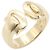 Anello 2C Band in oro giallo 18K Cartier D'oro