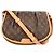Borsa a tracolla Louis Vuitton Menilmontant PM Monogram Marrone