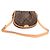 Borsa a tracolla Louis Vuitton Menilmontant PM Monogram Marrone - vista 11