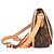 Borsa a tracolla Louis Vuitton Menilmontant PM Monogram Marrone - vista 4