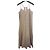 Tibi Gestreiftes Midi-Kleid Braun Weiß