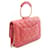 Borsa a tracolla 2-way Chanel Matelassé Loop Handle Rosso - vista 2